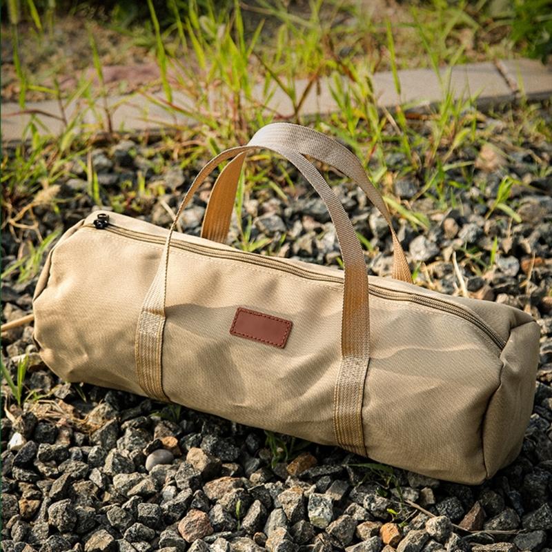 Tent Rod Storage Bag Waterproof Oxford Cloth Pouches Tent Accessory Organizers Container for Awnings Frame Canopy Rod
