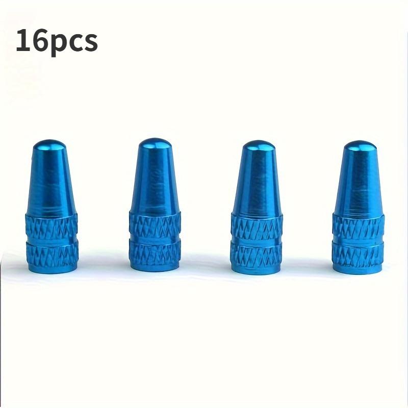 16pcs Aluminum Alloy Bicycle Tire Valve Cap Road Bike Covered Protector Road MTB Tyre Dustproof Valve