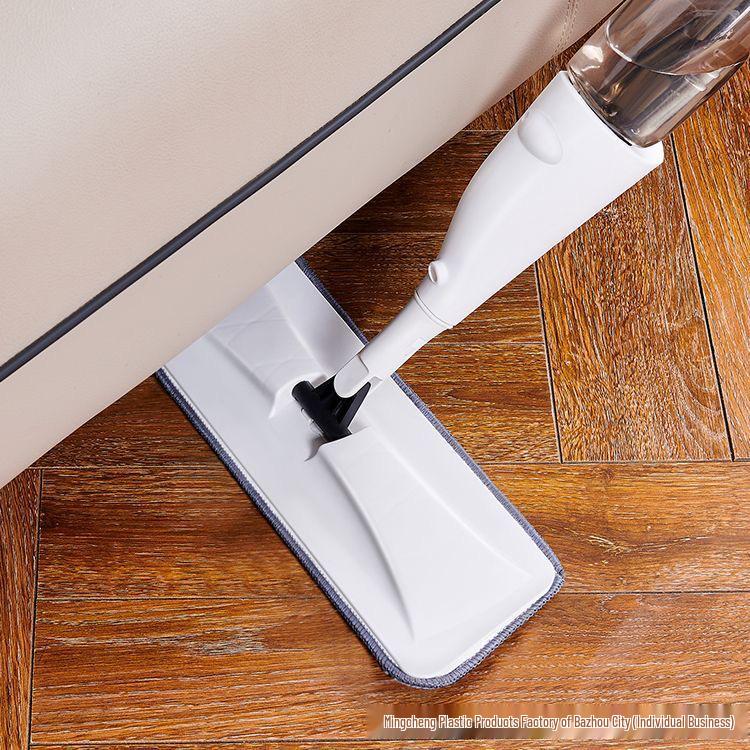 New 2025 Dual-Use Spray Mop: No Hand Washing Needed, Dry/Wet Use, Effortless One-Swipe Flat Mop for Home Cleaning