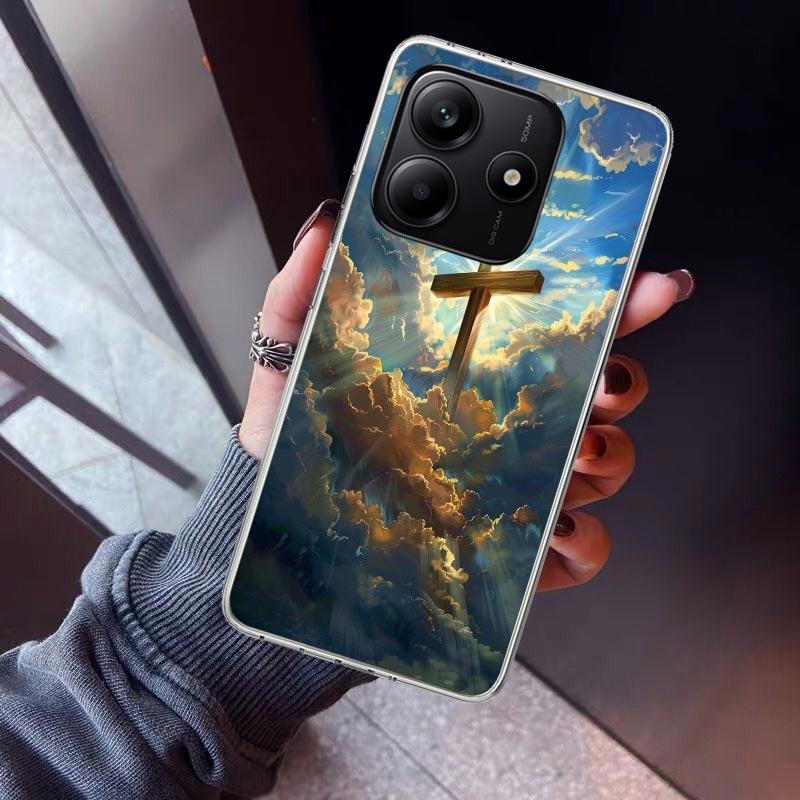 

Jesus Bible Phone Case For Xiaomi Redmi Note 10 11 12 13 14 15 Pro Plus 11S 12S 14S 11T 11E 10S Soft TPU Back Cover Redmi Note 1 Redmi Note 15 Pro 4G
