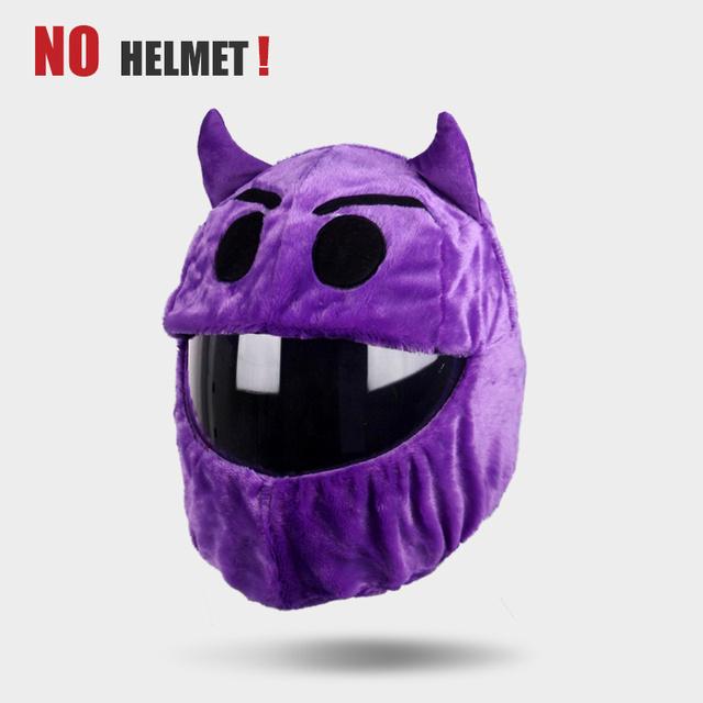 Motorradhelm Cartoons Cover Hut Outdoor Fun personalisierte Fahrradhelm Cover Weihnachten Weihnachtsmann Hut Dämon Teufel Cap Erwachsene