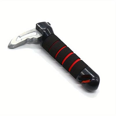 Çok fonksiyonlu Araba Kapı Kol Dayama Emniyet Çekiç Kapı Kol Dayama Kaçış Çekiç 3'ü 1 arada Alet