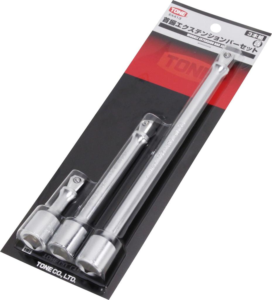 TONE Swing Extension Bar Set EX413 Drive Angle Contents 3 items 12.7mm (1/2")