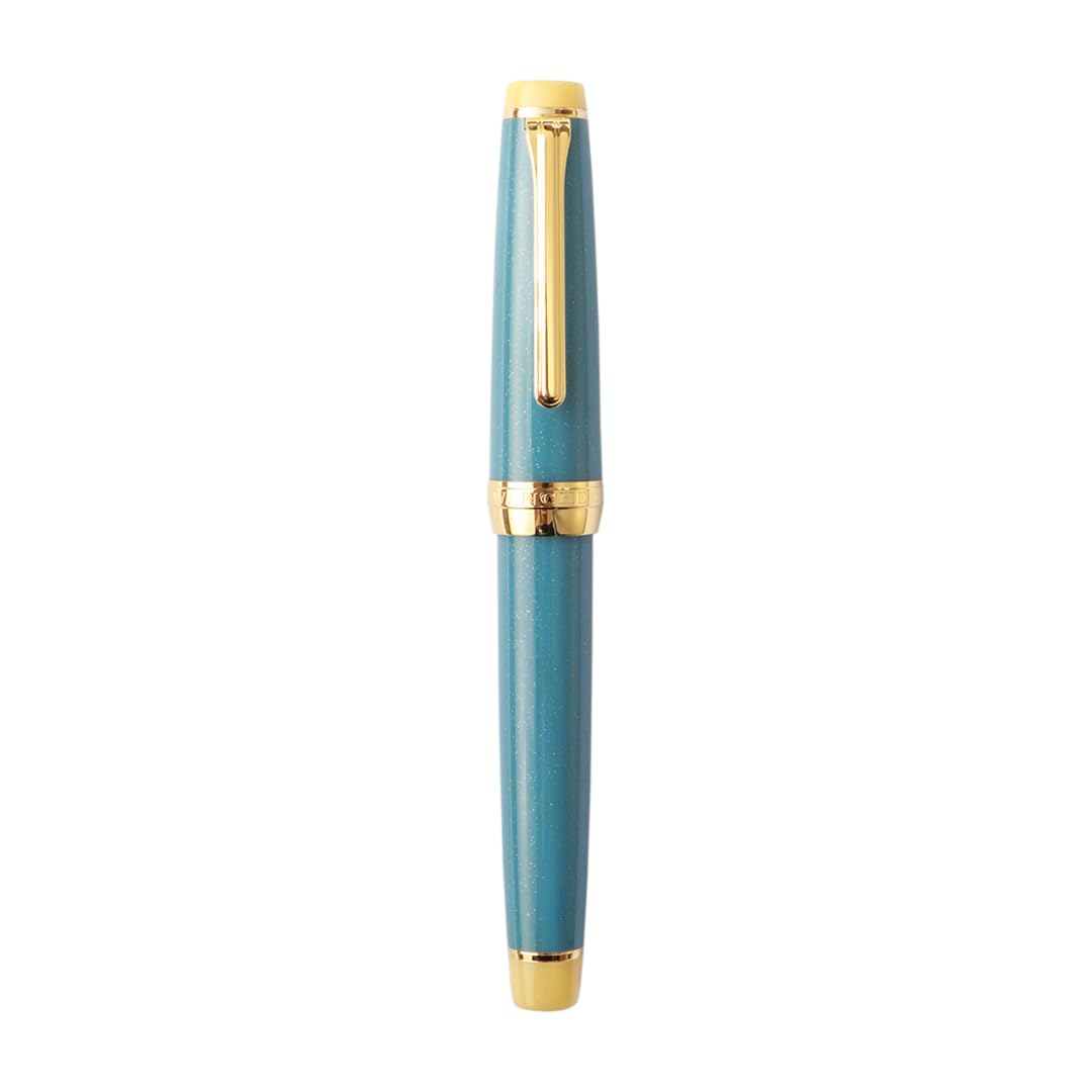 

WANCHER Otsukimi Fountain 21K Gold Nib Medium Pen, (MF Fine) синій