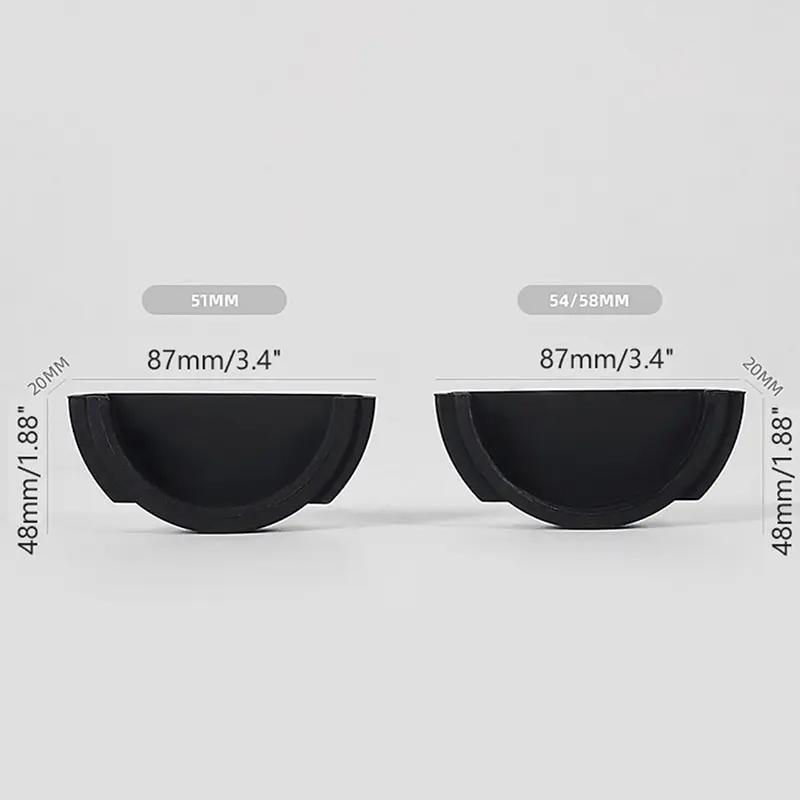 51MM/54MM/58M Coffee Portafilter Wall Rack Waterproof ABS Portafilter Holder Espresso Machine Group Handle Wall Mounted Rack