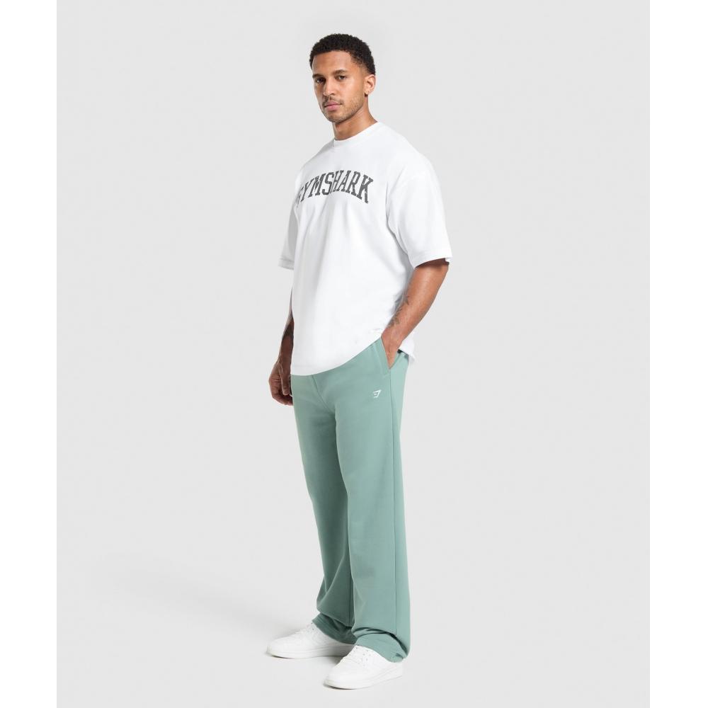 Gymshark Rest Day Essentials Straight Leg Joggers Celeste Blue A1c8u Udbp