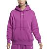 Nike Sweatshirts Women's Purple Hooded Moderate Regular DQ5861-518