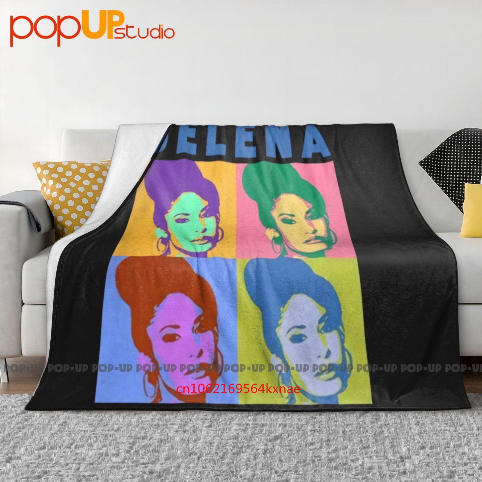Selena Pop Art Quintanilla Ultra-Soft Blanket Quilt Winter Sofa Cover Bed Covers 30x40in