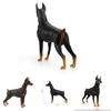 Kids Pvc Doberman Dog Figure For Playroom Decor And Farm Animal Collection
