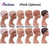 Comfy Wig Caps Hair Nets 1Pack 2Pieces Stocking Wig Cap For Halloween Wig Brown Black Wig Caps Fits Small Heads And Big Heads