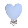 1Pc Baby Silicone Pacifer Clips Pentagram Heart Cloud Shape Metal Clips for DIY Pacifer Chain Jewelry Making Bulk Crafts
