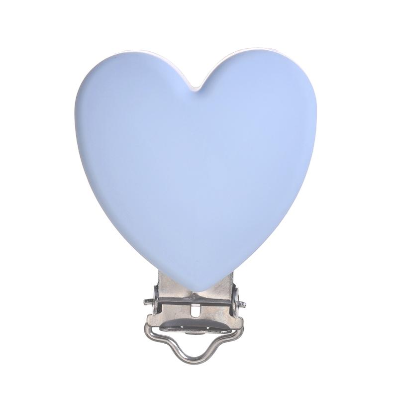 1Pc Baby Silicone Pacifer Clips Pentagram Heart Cloud Shape Metal Clips for DIY Pacifer Chain Jewelry Making Bulk Crafts