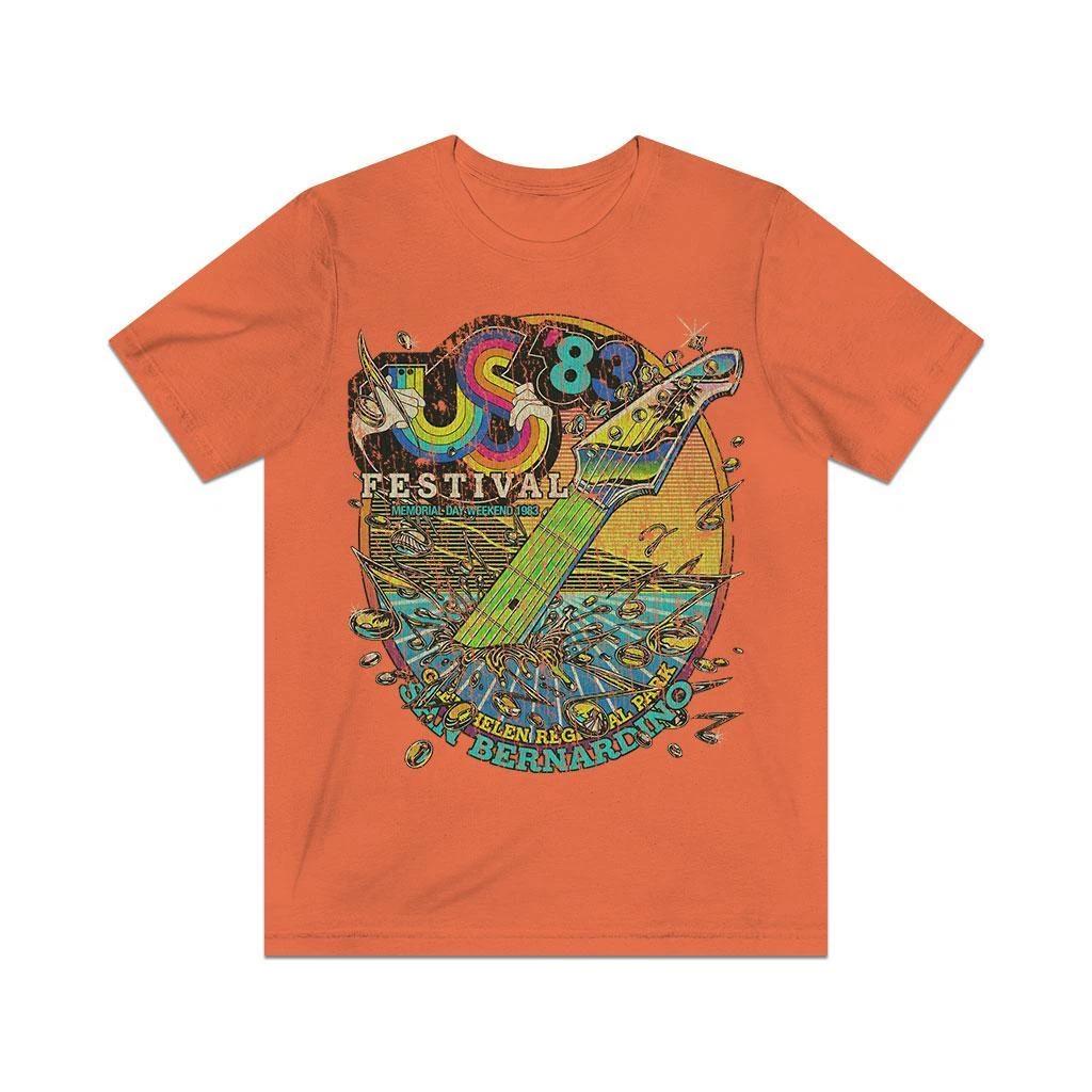 

US Festival 1983 F/B Vintage Men s T shirt 4XL