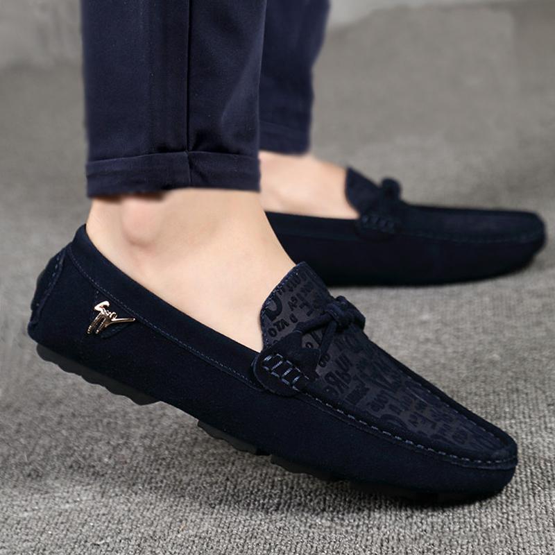 Doudou shoes new social British spring and autumn youth driving shoes casual tide