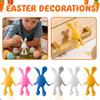 Påskdekoration Kreativ påskäggsdekoration Träd Hemfestscen Skrivbordsornament