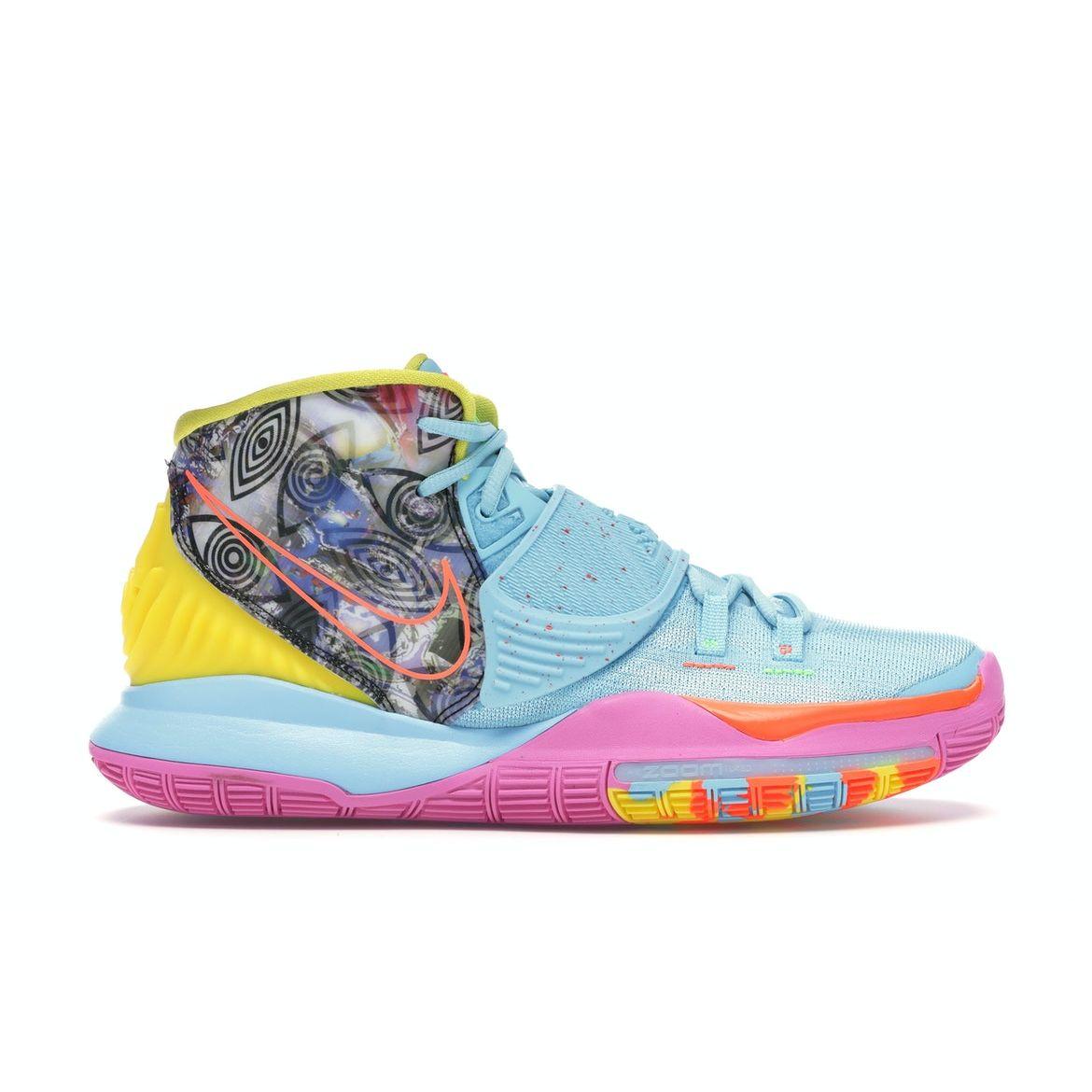 

Мужские кроссовки Nike Kyrie 6 Preheat Miami синие CN9839-404