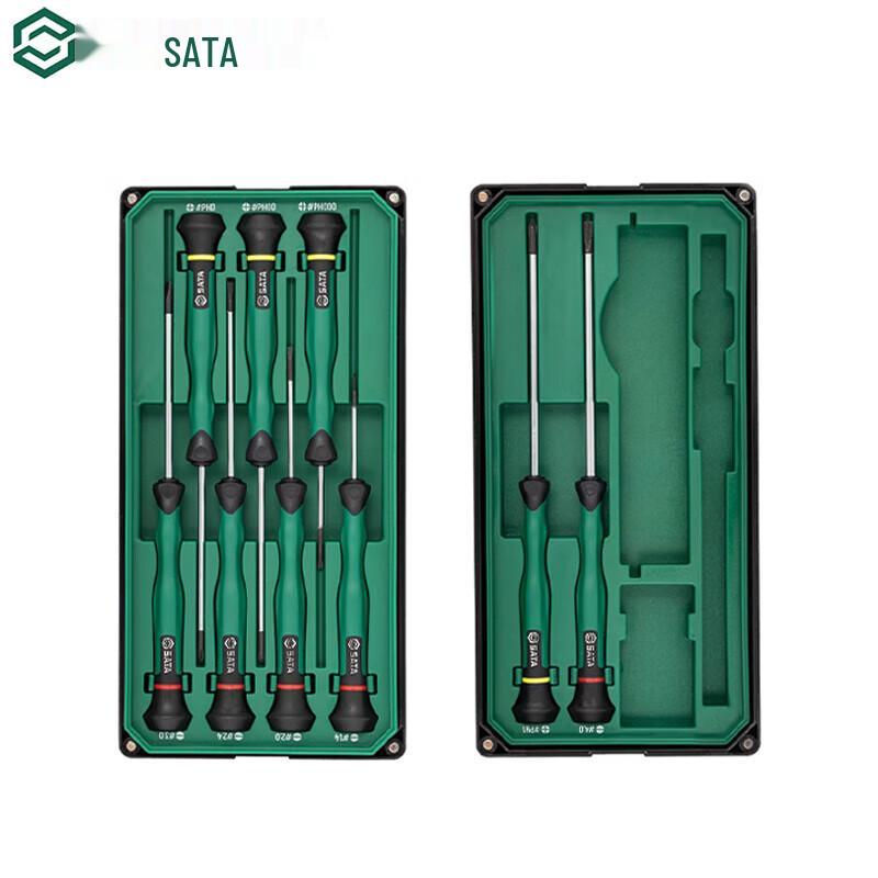 SATA 09316 9-Piece Mini Screwdriver Set 9 Pieces