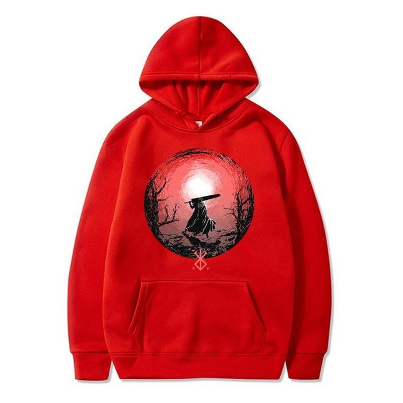 Berserk Sword Wind Legend Fleece Plus Size Sweater Men'S And Women'S Hoodies Hoodie