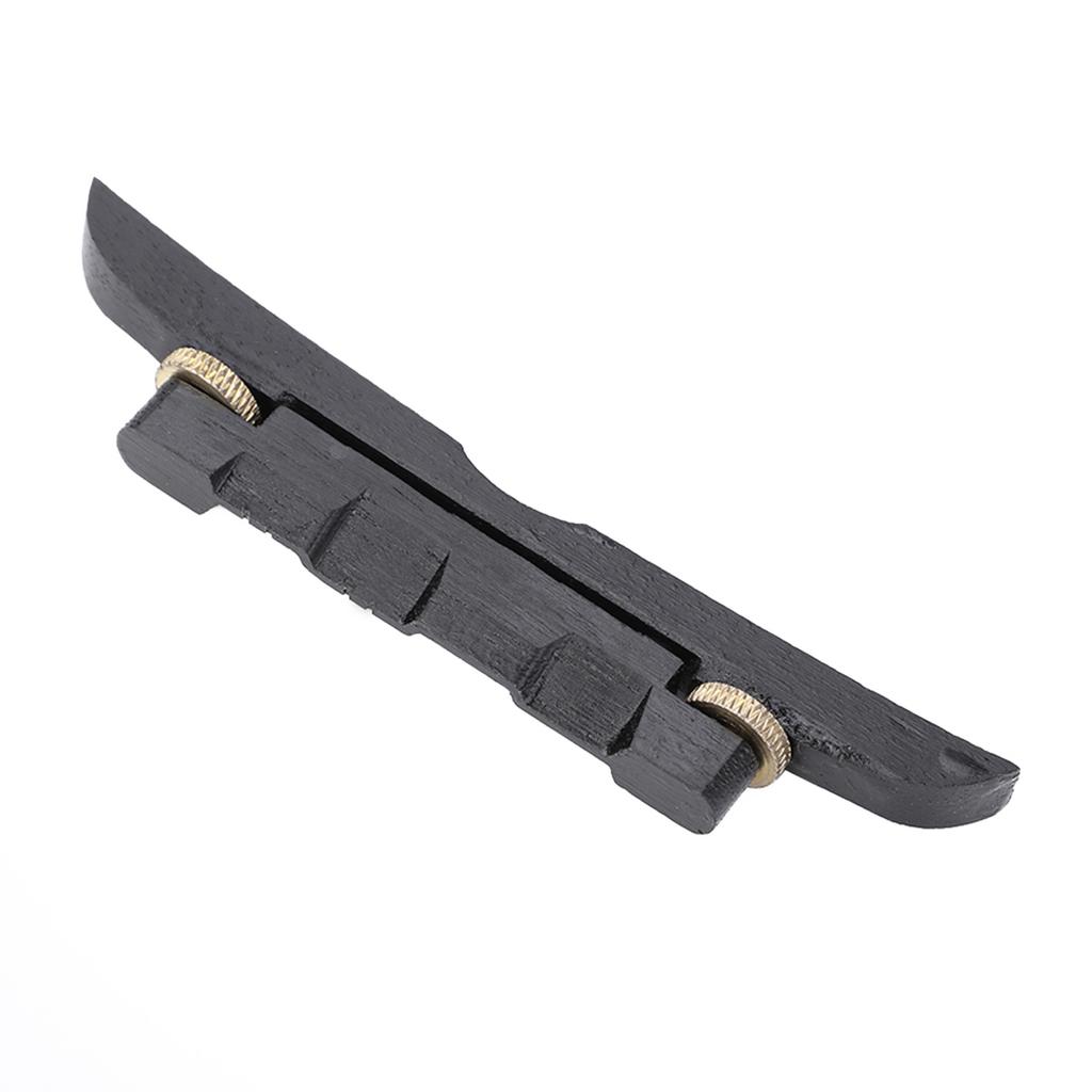 High Quality Adjustable Ebony Bridge for Mandolin Musical Accessory