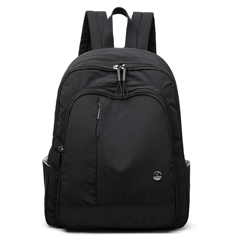 

Спортивный рюкзак для школьников, ультралегкий водонепроницаемый дорожный рюкзак чёрный