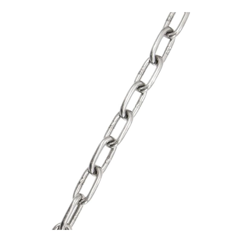 Hesdige HSJZ-52 304 Stainless Steel Lifting Chain 4mm Thick, 2 Meters Long