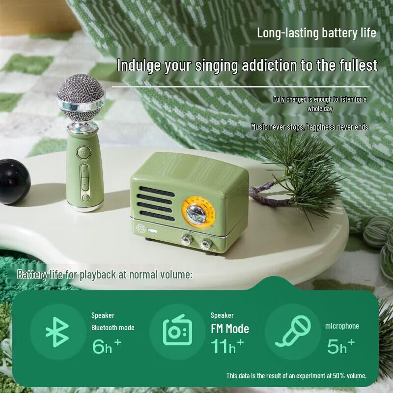 Elvis Inspiration Little Prince OTR Karaoke Bluetooth Speaker CN plug (adapter included)