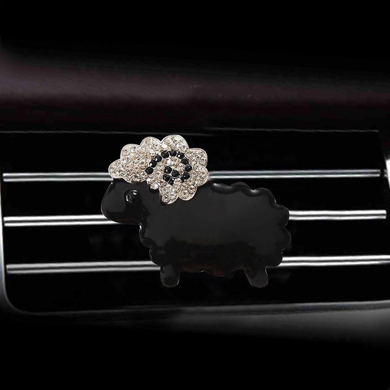 

Автомобильный декоративный освежитель воздуха с модным дизайном, свежий ароматный декор чёрный