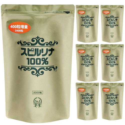 

Ассоциация продвижения спирулины 100% Спирулина 2400 таблеток (Набор из 6 пакетов + 1 пакет, запас примерно на 14 месяцев)