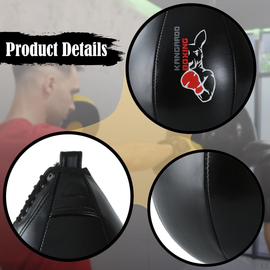 And High Punching Bag for Home Boxing Training Hand-eye Coordination. Ideal The Gym.