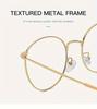1Pcs 1 Pair Of New Retro Metal Frame Men'S And Women'S Fashion Glasses With Anti-Blue Light Automatic Color Change Lenses