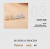 Luxurious Zircon Heart-Shaped Copper Alloy Stud Earrings for Women