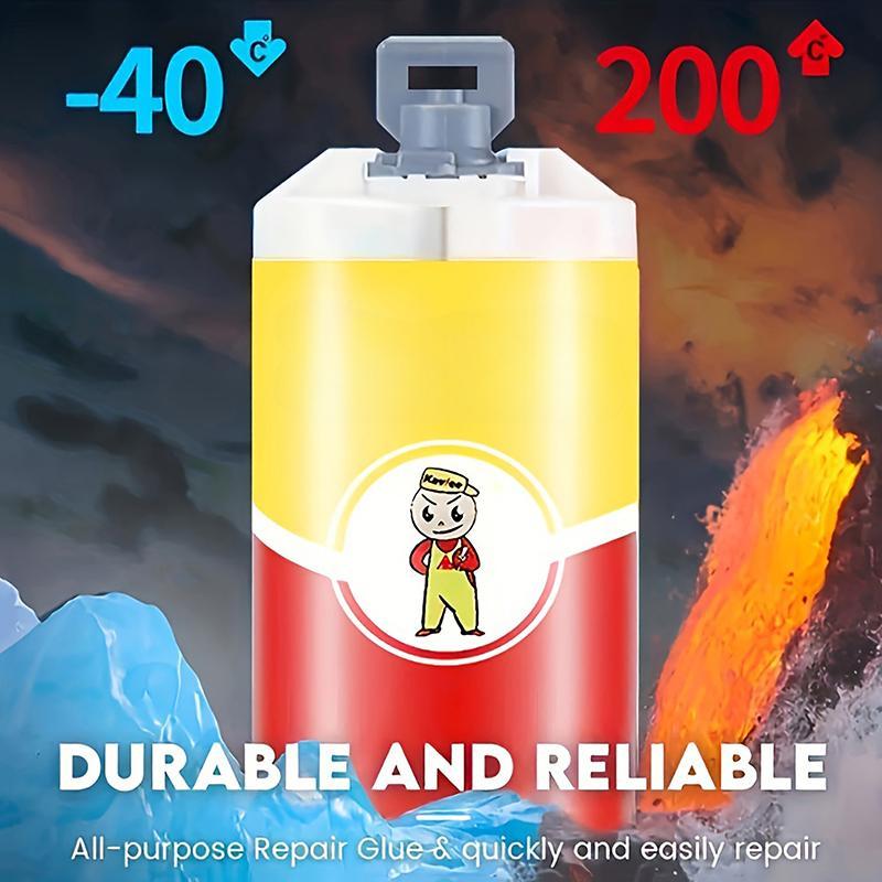 1Pc Glue Metal Repair Gel Heat Resist Industrial Metal Repair Paste Glue Adhesive Weld Industrial Repair Agent All-Purpose Glue