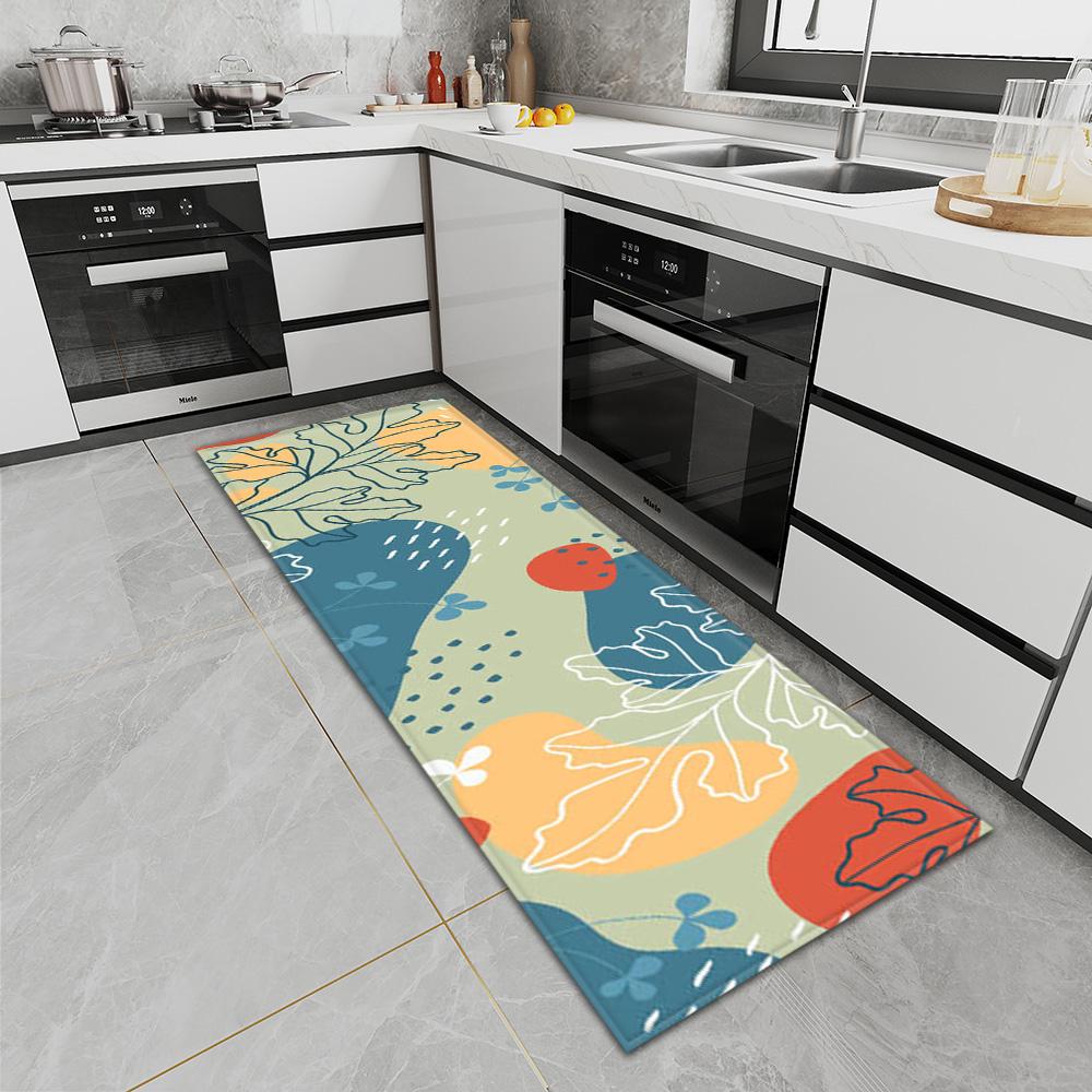 Home Corridor Porch Door Mat Bathroom Door Foot Carpet Bedroom Bedside Children's Living Room Long Carpet