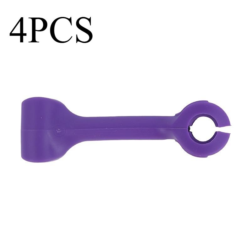 4pcs Wine Glass Inverted Holder, Dishwasher-Safe Wine Glass Fixing Rack, Dishwasher-Compatible High-Temperature Resistant Holder