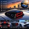 Energy-saving Solar Charging Structure Solar Powered Car Light Auto Decorative Light  Car Interior