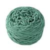 New 3.8 Liang Colored Ice Yarn: Thick Single-Strand for Crochet - Ideal for Shoes, Slippers, Scarves, and Seat Cushions.