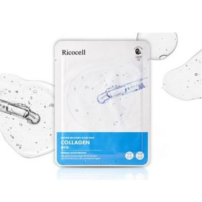 [Ricocell] Nature Recovery Maskenpackung Kollagen 23g, (1 Schachtel 30 Stück), Beliebte koreanische Kosmetik