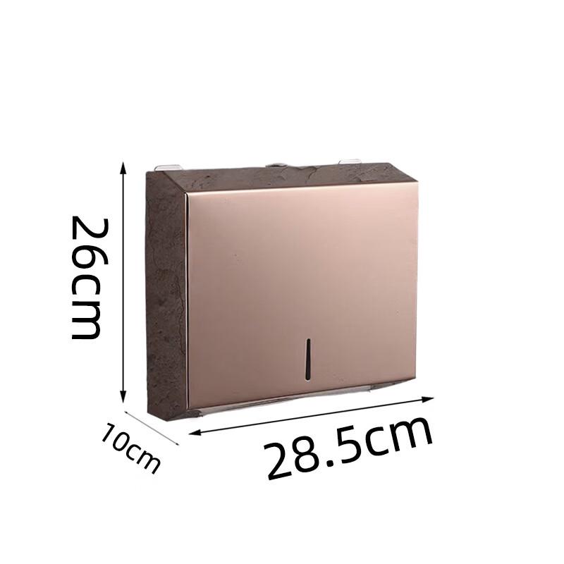 CMAOS Drill-Free Wall-Mounted Hotel Bathroom Tissue Box