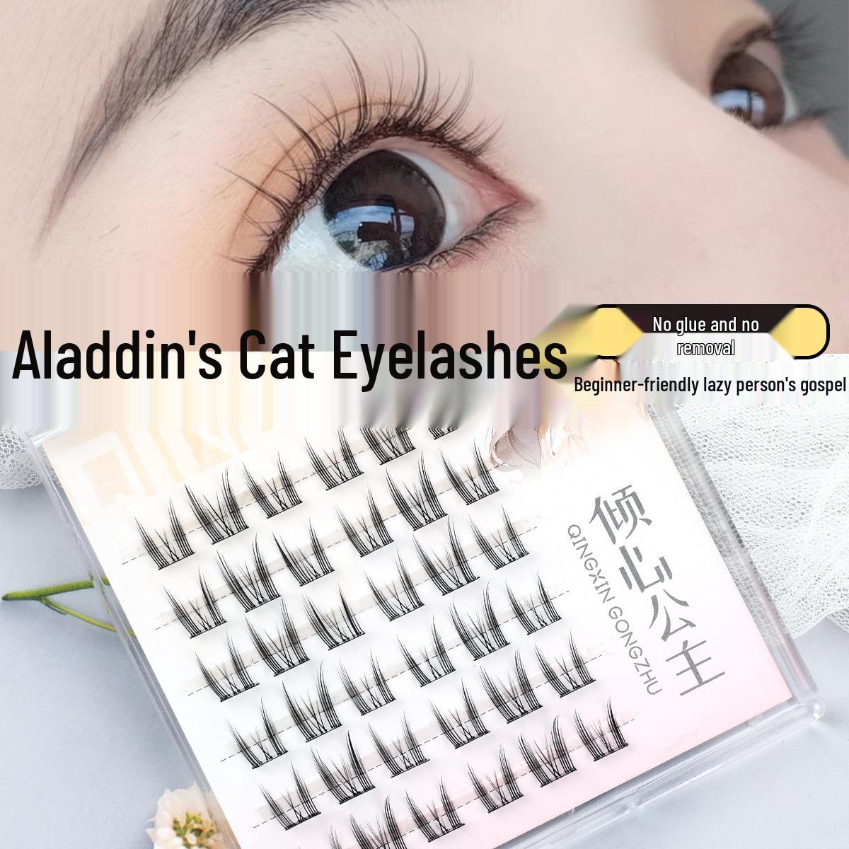 

Накладные ресницы Qingxin Princess без клея, самоклеящиеся, для инфлюенсеров, кошачьи эльфийские