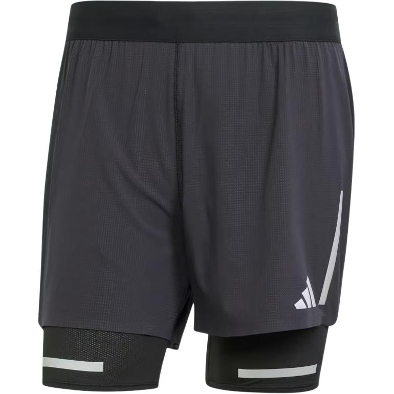 

Adidas Светоотражающие шорты Ultimate Running 2-в-1, мужские шорты, черные JD7800 XL