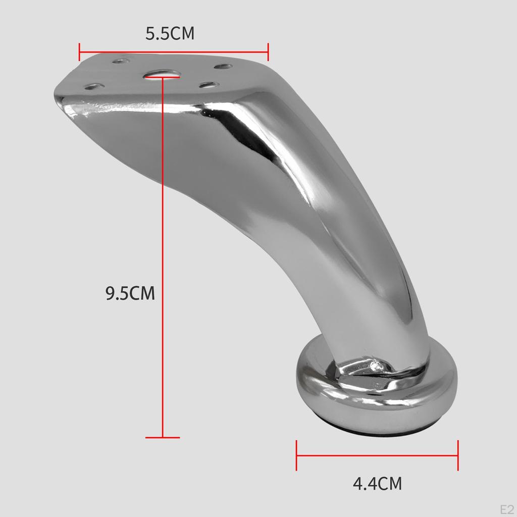 4Pcs Metall Möbel Beine Sofa Füße für Schuh Schränke Sofas TV