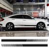 2 ks univerzální dlouhá pruhovaná nálepka na karoserii auta, autodoplňky pro Suzuki Volvo Tesla Skoda VW Volkswagen Smart Seat Subaru Toyota