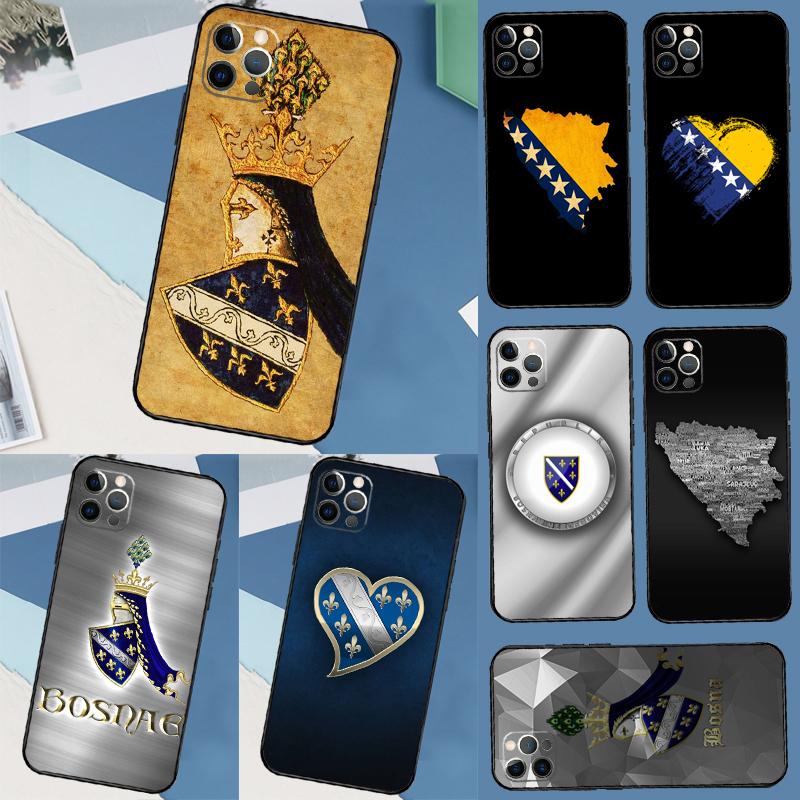 Bosna i Hercegovina Heart For Huawei Nova Y73 Y72 Y90 Y70 Y60 Y91 Y61 12s 12i 11i 8i 9 10 SE P60 P30 Pro P40 Lite Case