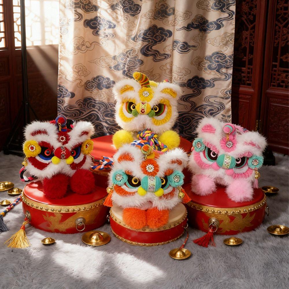 Chinese Style New Year Shoulder Bag Spring Festival Children's Lion Bag Streetwear