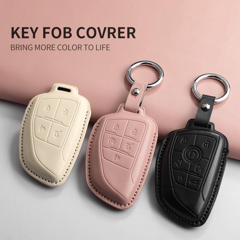 Car Key Case Cover For Buick Envision S/Plus Gl8 Lu Zun Phev Century Avenir Car Remote Key Shell Durable Protecter Accessories