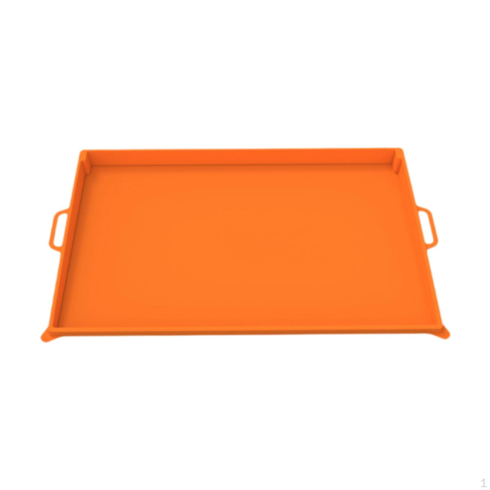 

Силиконовый чехол для гриля Коврик Аксессуары с ручками Практичный гриль, устойчивый к высоким температурам 28inch