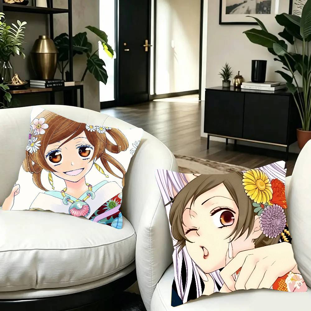 Nanami Anime Kamisama Love Pillow Case Fashion Square Pillowcase Bedroom Sofa Room Ins Decoration Leisure
