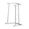 Bag Holder Tool Adjustable Height Metal Portable Pocket Support Shelf for Yard Lawn Work Laundry
