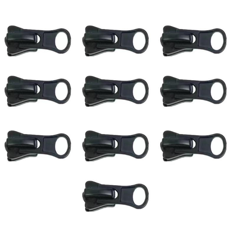 10pcs #3 #5 #8 Zippers Sliders Zippers Repair Zips Zippers Pullers Replacement Zippers for Jackets Suitcases Backpacks
