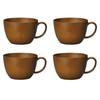 Of Masakazu Showa Isso Stylish Soup Wood Grain Clean Microwave and Dishwasher Made In Ideal for Outdoor and Earthquake Preparedness Wood Grain [Bulk